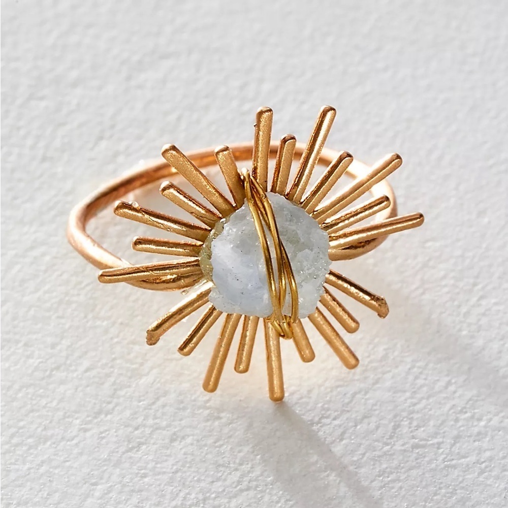 NWT Ariana Ost Sunburst Ring
